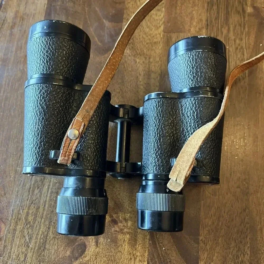 Vintage Three Star Binoculars 7 X 35 Model No. 65044 Made In Japan J-B80 6.5
